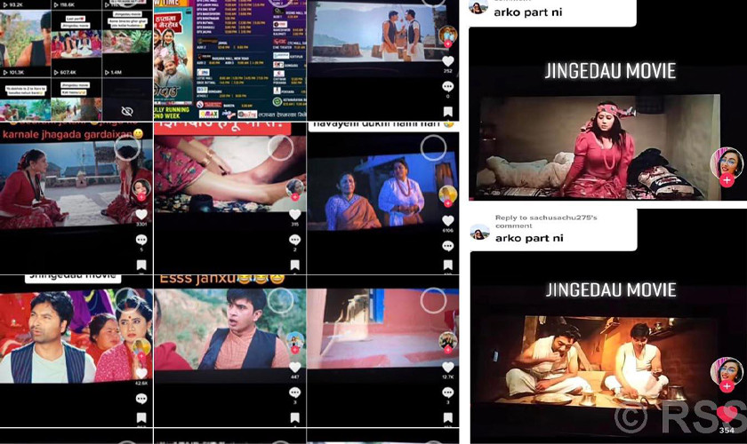 टिकटकमा बढ्न थाल्यो पाइरेसी