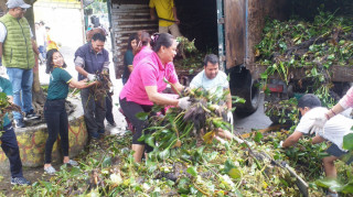 फेवातालको जलकुम्भी झार सफाइमा जुटे पोखरेली