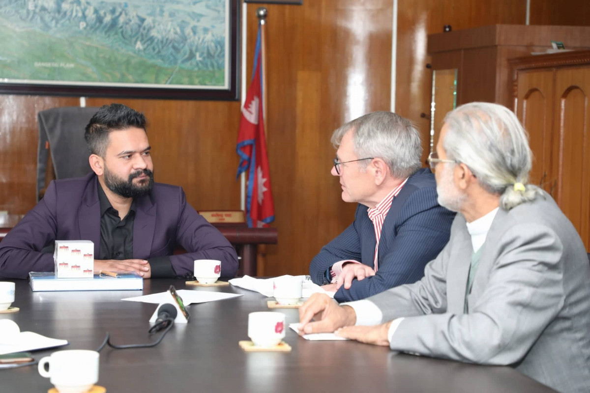 बालेनले जर्मनका राजदूतलाई  सुनाए  फोहोर व्यवस्थापनको यस्तो योजना