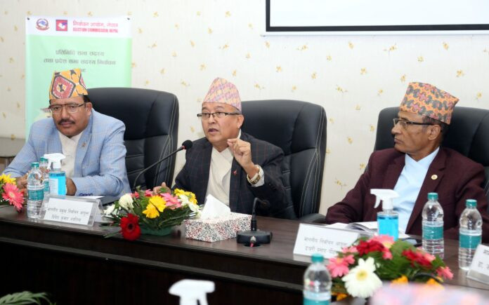 आयोगले बिहीबार निर्वाचन परिणामको प्रतिवेदन राष्‍ट्रपतिलाई बुझाउने