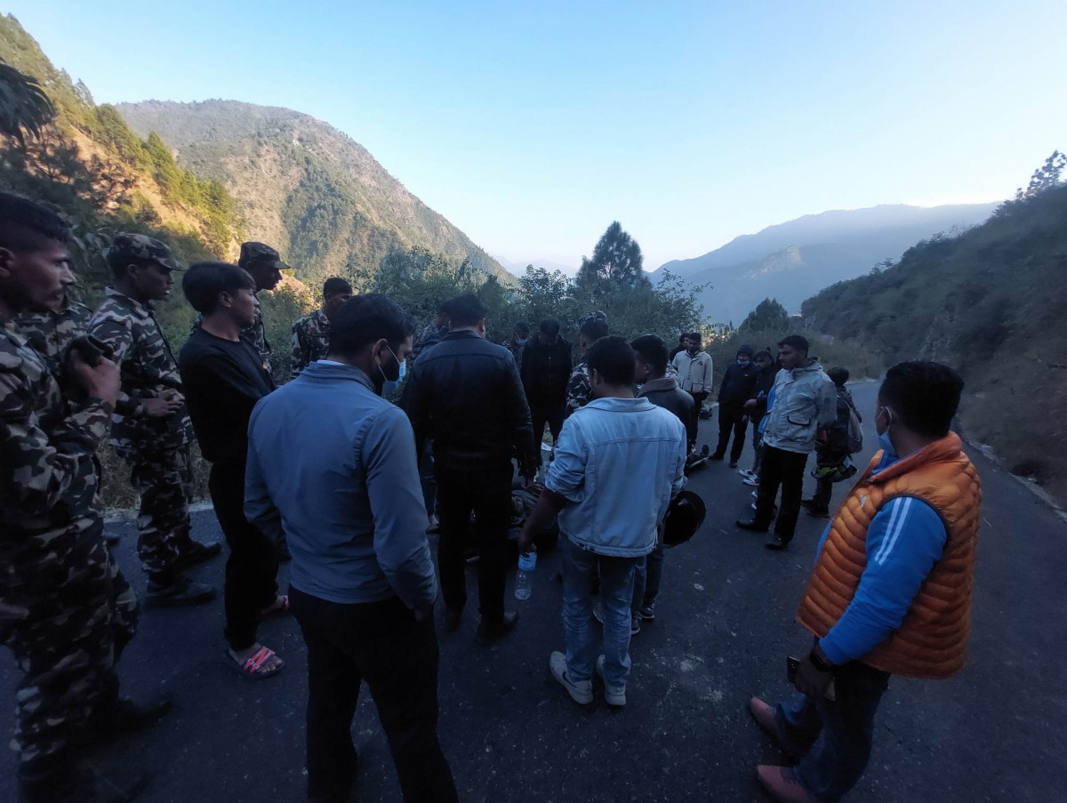 मकवानपुरमा सुमो दुर्घटना: एक जनाको मृत्यु