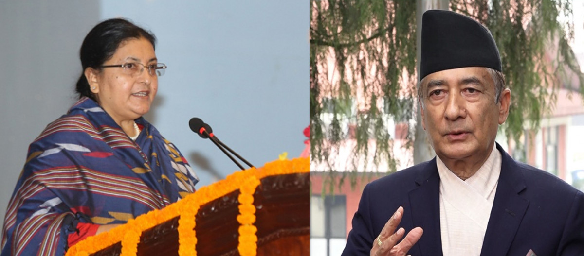 राष्ट्रपति भण्डारी र सञ्चारमन्त्री कार्कीबीच भेटवार्ता, सम्भावित सत्ता समीकरणबारे चासो