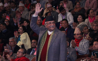 एमाले संसदीय दलको नेतामा ओली सर्वसम्मत- विष्णु पौडेल प्रस्तावक, सुवास नेम्वाङ समर्थक