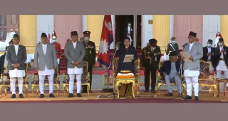 आठ सदस्यीय मन्त्रिमण्डल गठन