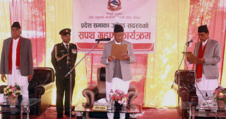 गण्डकी प्रदेश सभाका ज्येष्ठ सदस्यले लिए शपथ, अरूको भोलि