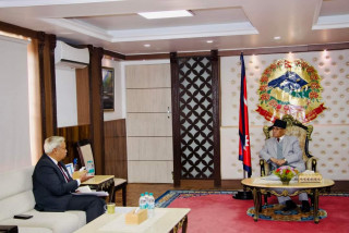 प्रधानमन्त्री प्रचण्ड र भारतीय राजदूत श्रीवास्तवबीच भेटवार्ता, के भयो कुराकानी?