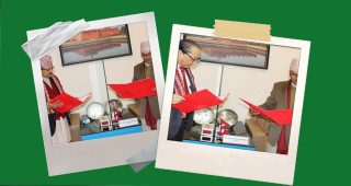 इन्भेष्टमेन्ट मेगा र प्रभु बैंकका अध्यक्षद्वयले गभर्नरसँग लिए शपथ