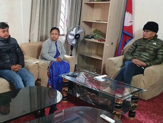 सञ्चार मन्त्री शर्मा र अर्थमन्त्री पौडेलबीच भेटघाट, यस्तो भयो छलफल