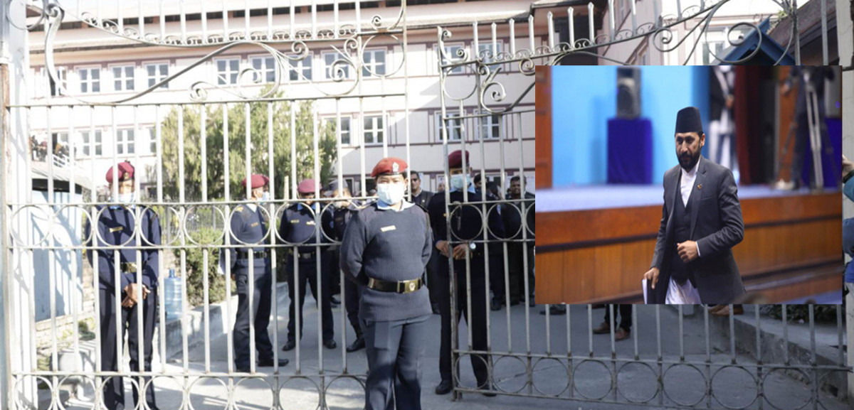 गृहमन्त्रीको मुद्दामा आदेश आउने भएपछि सर्वोच्चमा बढाइयो सुरक्षा