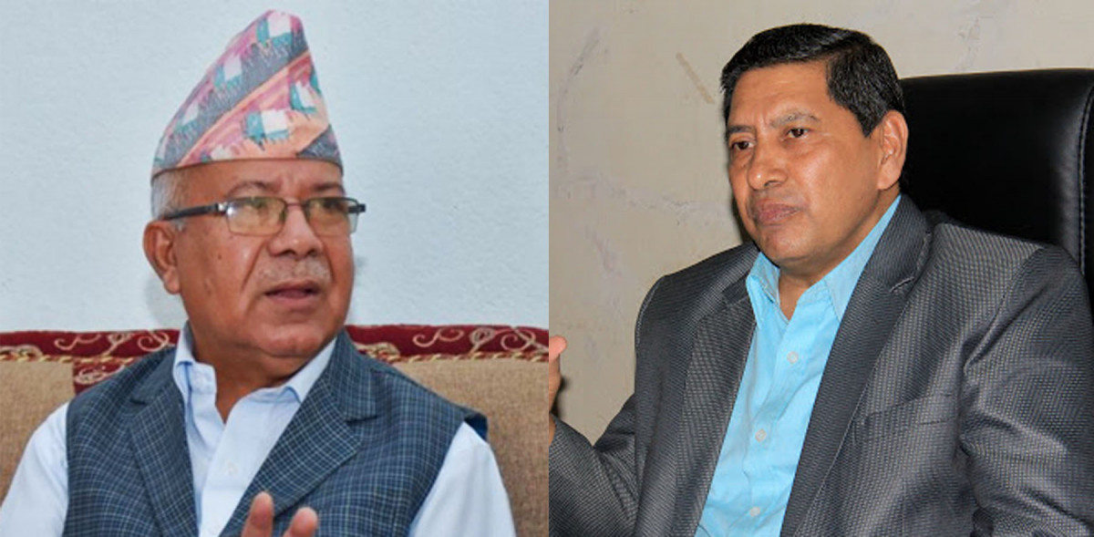 माधव नेपाल र नारायणकाजी श्रेष्ठबीच भेटवार्ता, के भयो कुराकानी ?