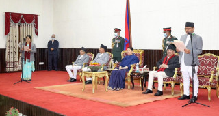 राष्ट्रियसभाकी उपाध्यक्ष उर्मिला अर्यालले लिइन् पद तथा गोपनीयताको शपथ