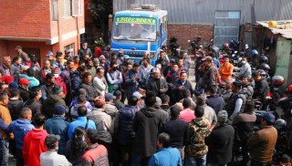 आज पनि राहत शिक्षकहरूको विरोध  जारी