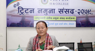 दोस्रो ट्रिटन नमुना संसद कार्यक्रम सम्पन्न