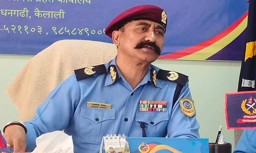 डिआइजी अशाेक सिंहले दिए राजीनामा