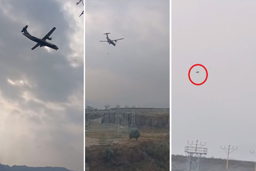 पोखरा विमानस्थल नजिकै चरासँग जहाज ठोक्किएपछि...