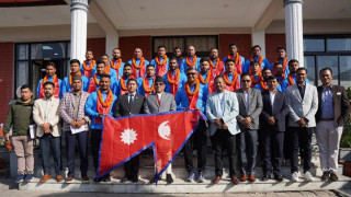 आईसीसी विश्व क्रिकेट लिग टु: सिरिज जित्ने खेलाडीलाई सरकारले जनही २ लाख दिने