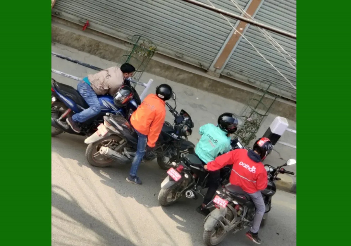 चोक-चोकमा ‘अफलाइन राइडर’को  बिगबिगी