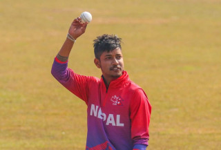नेपाललाई दोस्रो सफलता, सन्दीपले लिए विकेट