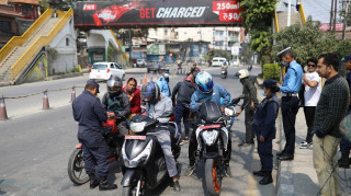 ट्राफिक कारबाहीमा १० लाख ७८ हजार राजस्व सङ्कलन
