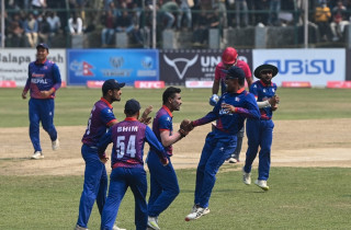 आईसीसी विश्व कप क्रिकेट लिग-२: यूएईमाथी नेपालको सानदार जित, जोगायो एक दिवसीय मान्यता