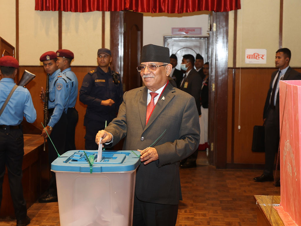 उपराष्ट्रपति निर्वाचन: प्रधानमन्त्रीसहित छ सय बढीले गरे मतदान
