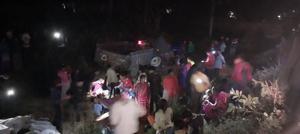 कालीकोटमा ट्याक्टर दुर्घटना हुँदा ४ जनाको मृत्यु, प्रहरी टोली घटनास्थल जाँदै