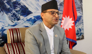 राष्ट्रियसभाका अध्यक्ष तिमल्सिनाद्वारा निर्माणाधीन सुस्ता झुलुङ्गे पुल अनुगमन