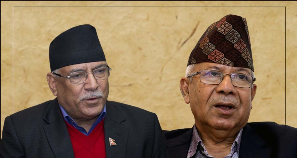 समाजवादी मोर्चा बनाउने प्रचण्ड र माधव नेपालको घोषणा