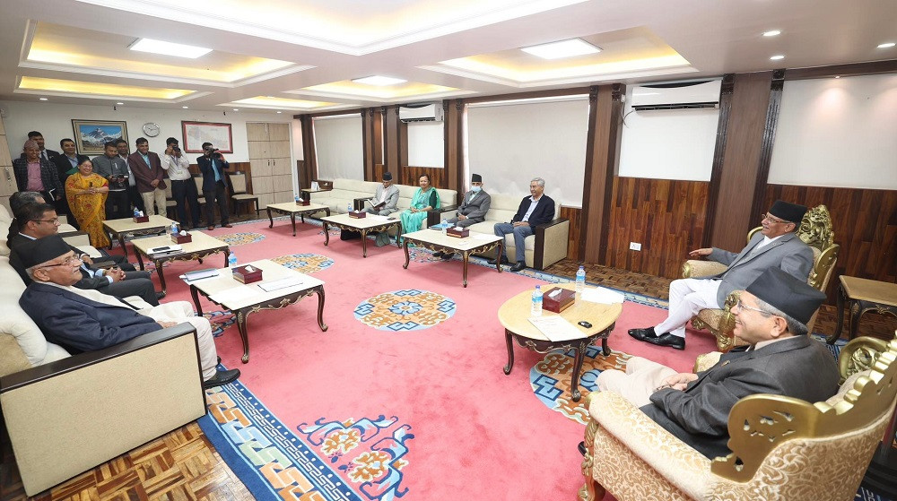 सकियो तीन दलको बैठक, टीआरसीलगायत विधेयक न्यायपूर्ण र सर्वस्वीकार्य बनाउने सहमति