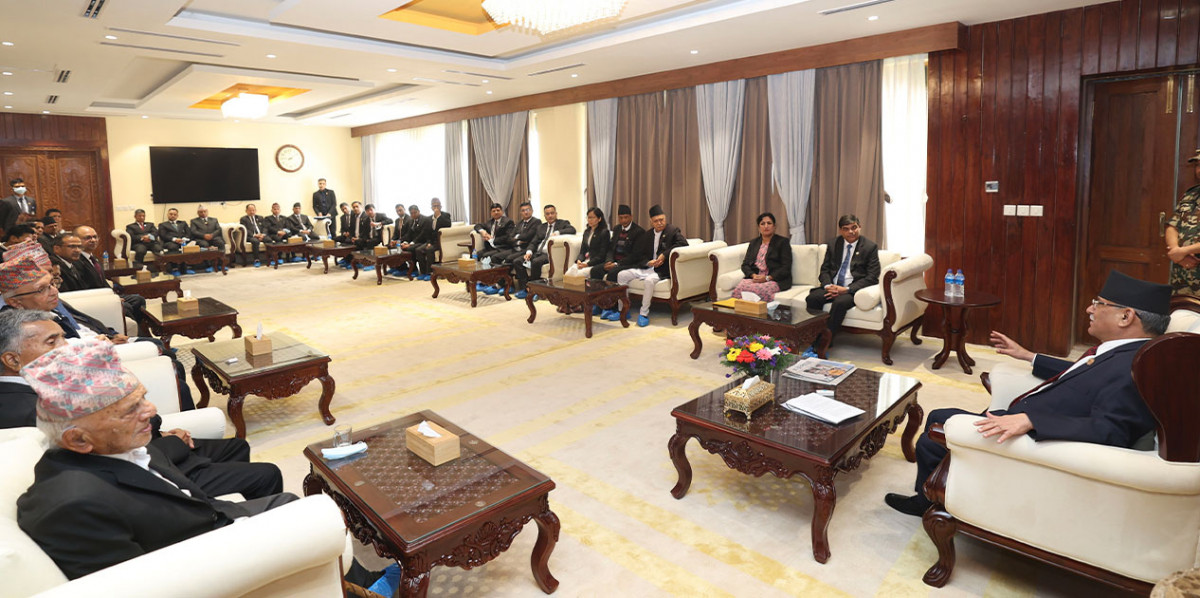 प्रधानन्यायाधीश नियुक्ति बारे छिटै निर्णय गर्ने प्रधानमन्त्री प्रचण्डको प्रतिबद्धता