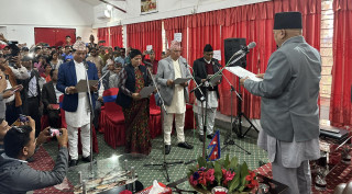 कर्णालीका नवनियुक्त चार मन्त्रीले लिए शपथ