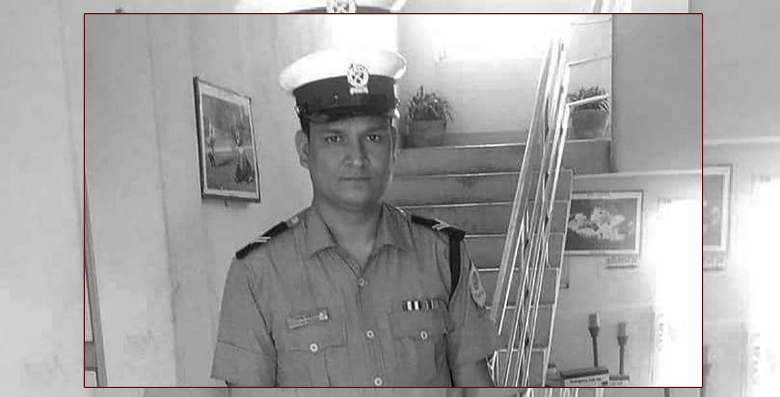 दुर्घटनामा घाइते भएका सहायक हवल्दारको मृत्यु