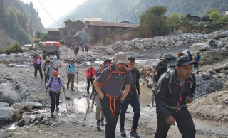११ महिनामा मनाङमा पुगे २० हजारभन्दा बढी पर्यटक 