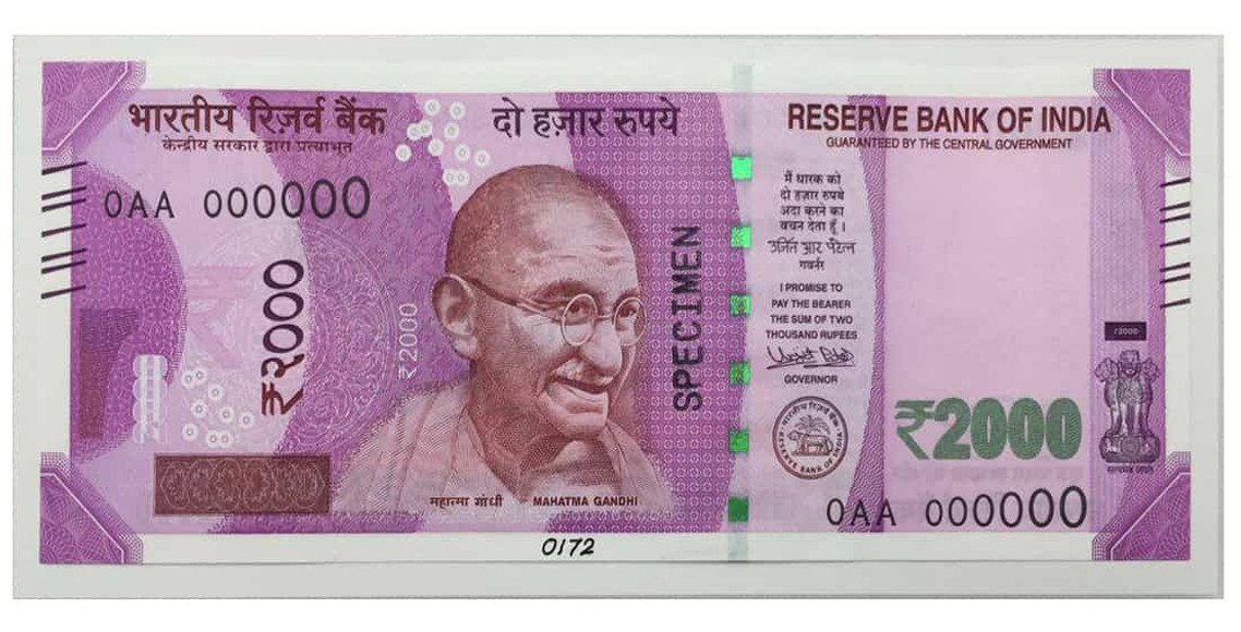 भारतमा २ हजारको नोट नचलाउने निर्णय, बजारबाट फिर्ता लिँदै