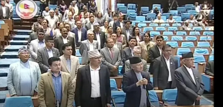 सांसद खनालले प्रधानमन्त्री भैंसी चढेर आए भनेपछि संसदमा तनाव उत्पन्न