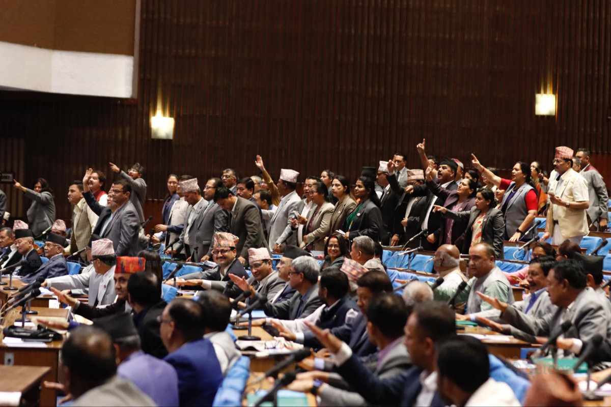 प्रतिनिधि सभा बैठक बस्दै, बजेटमाथि सैद्धान्तिक छलफल सुरु