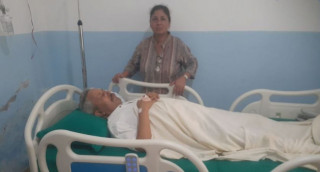 पूर्वशिक्षामन्त्री गिरिराजमणि पोखरेल अस्पताल भर्ना