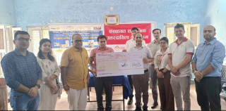 सनराइज बैंकद्वारा अङ्गभङ्ग भएका व्यक्तिहरुलाई कृतिम अङ्ग प्रदान
