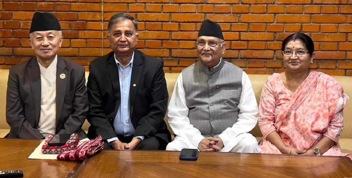 एमाले अध्यक्ष ओली कम्बोडिया प्रस्थान