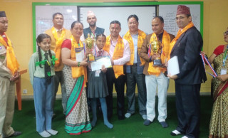 विभूति स्कुलकी छात्रा र शिक्षिका बने विजेता