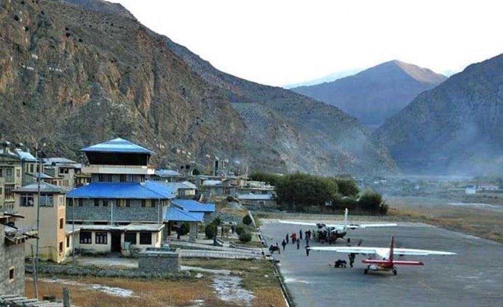 जोमसोम–पोखरा हवाई सेवा दुई महिनापछि सञ्चालन