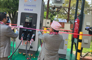 एकै पटक ५१ वटा विद्युतीय फाष्ट चार्जिङ स्टेसन उद्घाटन