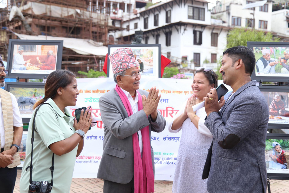‘तस्वीरमा ज्येष्ठ नागरिक’ फोटो प्रदर्शनी (फोटो फिचर)