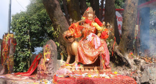 पाथीभरा मन्दिरमा दसैँ-तिहारमा मात्रै ६१ हजार बढी दर्शनार्थी
