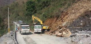 नारायणगढ–मुग्लिन सडकखण्ड आजदेखि दैनिक चार घण्टा बन्द हुने