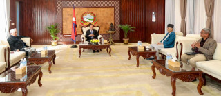 सङ्क्रमणकालीन न्यायसँग सम्बन्धित विधेयकलाई टुङ्ग्याउन शीर्ष नेताको छलफल