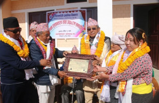 एक करोड ३९ लाख निजी खर्चमा विद्यालय निर्माण