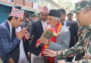 राष्ट्रपति पौडेल तनहुँमा