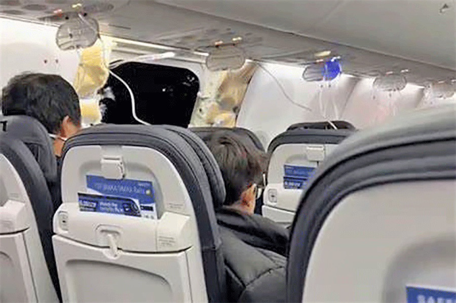 अमेरिकाले सुरु गर्‍यो १७१ वटा बोइङ विमानको प्राविधिक जाँच, उडान रोकियो