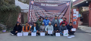 २६ दिनदेखि त्रिवि सुधारको माग गर्दै स्ववियुको आन्दोलन